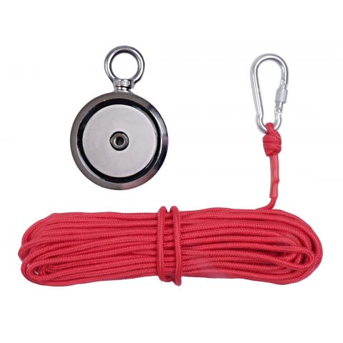 Magnet fishing 100kg oboustranný pro lovce pokladů KD10417 KRAFT&DELE