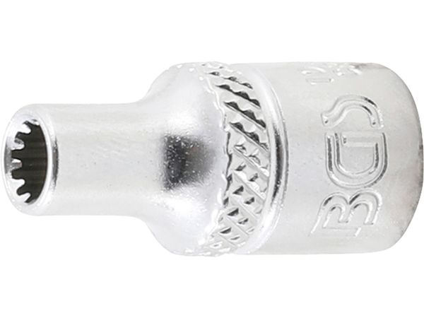 BGS Technic BGS 10104 Nástrčná hlavice 1/4" 4 mm - Gear Lock