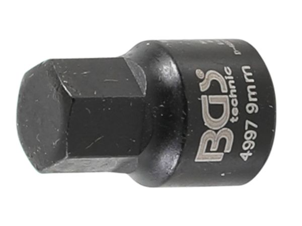 BGS Technic BGS 4997 Zástrčná hlavice 1/4" inbus 9 mm na brzdové třmeny kotoučových brzd