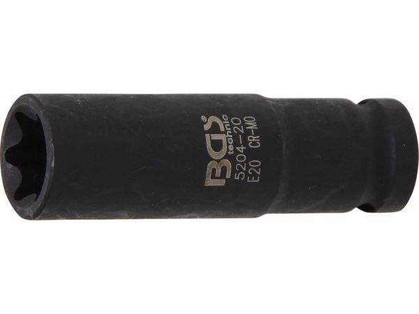 BGS Technic BGS 5204-20 Nástrčná hlavice 1/2" E-Profil E20