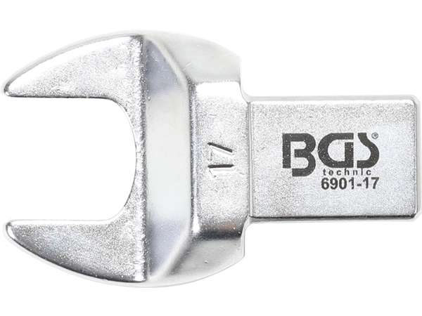 BGS Technic BGS 6901-17 Nástrčný plochý (otevřený) klíč 17 mm s upnutím 14x18 mm