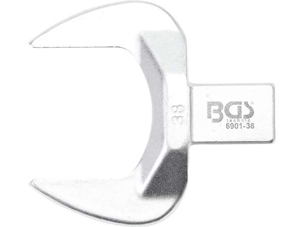 BGS Technic BGS 6901-38 Nástrčný plochý (otevřený) klíč 38 mm s upnutím 14x18 mm