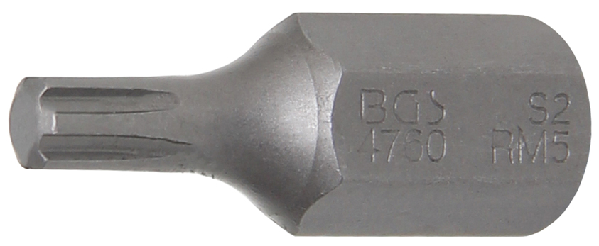 BGS technic Bit RIBE - profil 10mm (různé velikosti) - BGS Velikost: 5x30 mm