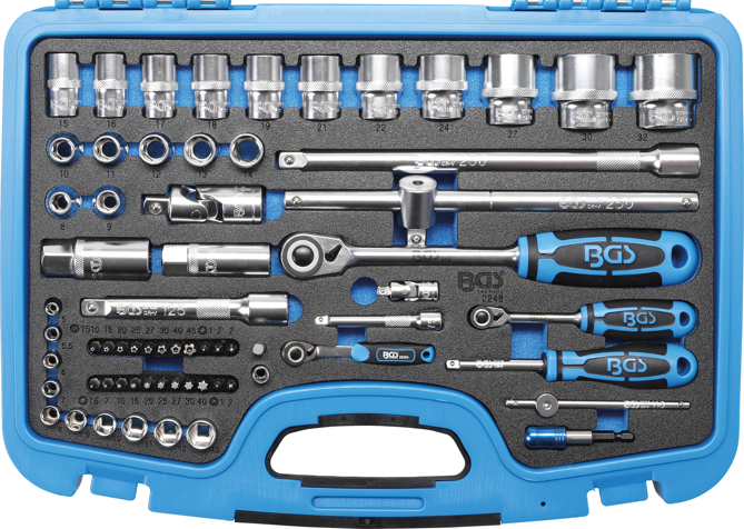 BGS technic Gola sada 1/4" a 1/2"