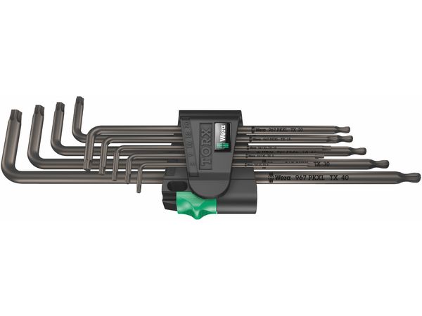 Wera 024460 Zástrčné klíče TORX® 967/9 TX XL 1