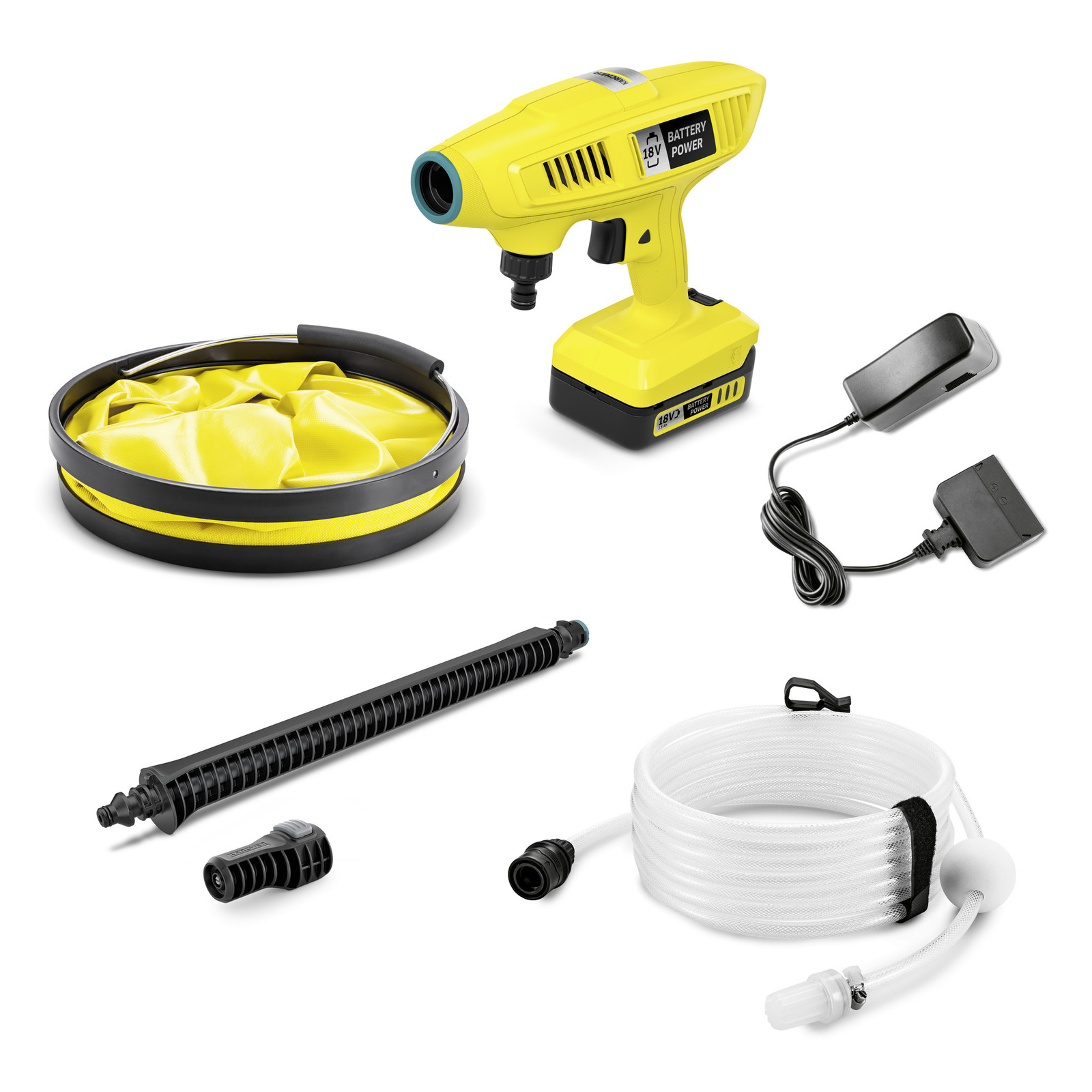 Aku ruční tlaková myčka KHB 4-18 Plus Battery Set - Karcher