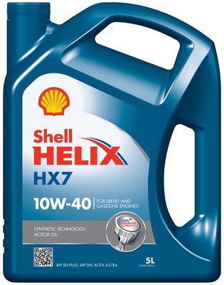 Motorový olej SHELL HELIX HX7 10W40